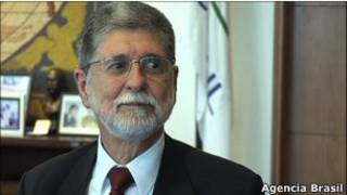 Ministro da Defesa, Celso Amorim.