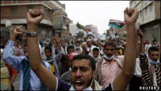 Abakora imyigaragambyo irwanya leta muri Yemeni