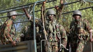 Ciidanka Kenya ayaa galay Soomaaliya laba toddobaad ka hor
