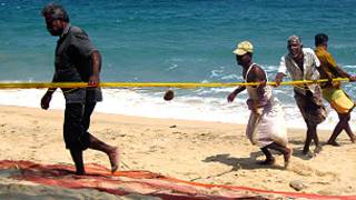 Fishermen is Sri Lanka