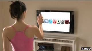 Control virtual del televisor