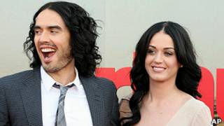 Russell Brand y Katy Perry