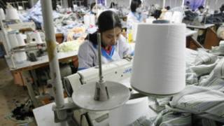 Một công ty dệt may ở Hà Nội