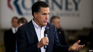 precandidato presidencial republicano Mitt Romney