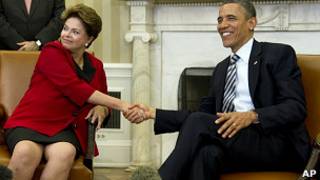 Reunión entre Obama y Rousseff