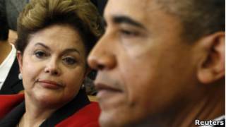 Dilma Rousseff e Barack Obama