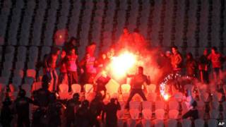 Kerusuhan di stadion di Port Said