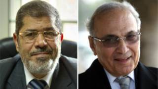 مرسي او شفیق