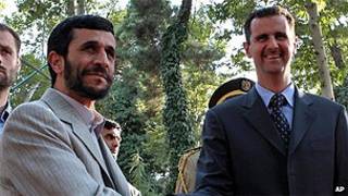 Ahmadinejad e Assad
