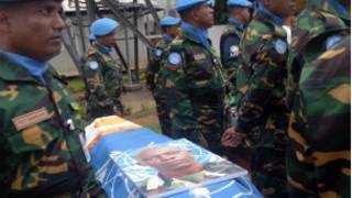 Gawar sojin Majalisar dinkin duniya da aka kashe a Cote D'Ivoire