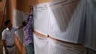 Lists of voters in Egypt