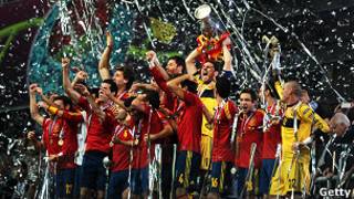 Espanha comemora título da Eurocopa | Photo credit: Getty images