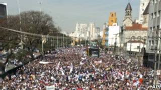 Marcha para Jesus em São Paulo | Foto: AP