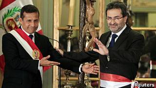 Humala con Jimenez
