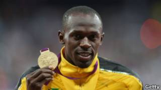 Usain Bolt en Londres 2012