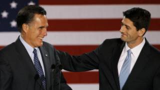 Mitt Romney da Paul Ryan