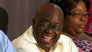 Le candidat du NPP à la présidentielle Nana Akufo-Addo