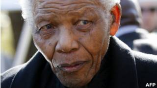 Nelson Mandela en una foto de 2010