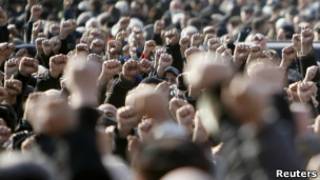 Manifestación en Georgia