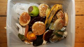 sampah makanan