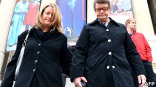 Sandra Stier y Kristin Perry