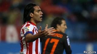 Radamel Falcao, jugador del Atlético de Madrid