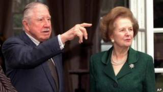 Pinochet y Thatcher