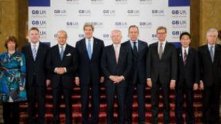 Ministros de Exteriores del G8