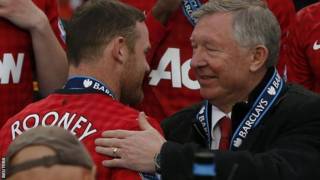 Wayne Rooney dan Alex Ferguson