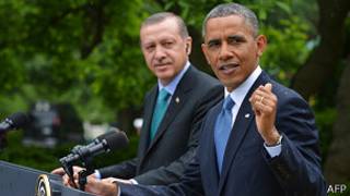 Recep Tayyip Erdogan y Barack Obama