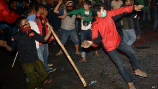 Unjuk rasa di DPR