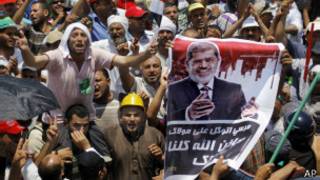 Protesta en Egipto