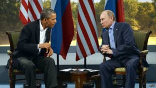 Obama và Putin gặp nhau tại hội nghị G8 hồi tháng Sáu