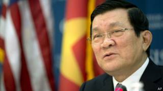 Chủ tịch Trương Tấn Sang trả lời câu hỏi tại CSIS ngày 25/7/2013