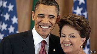 Dilma e Obama em foto de arquivo (Getty)