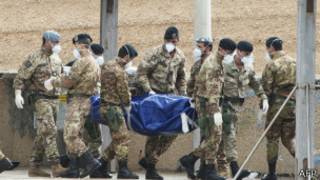 意大利海軍人員發現更多屍體