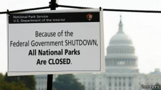Сообщение о закрытии всех национальных парков США