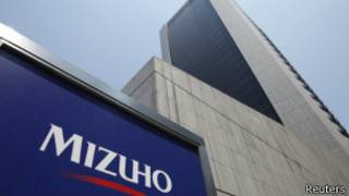 Parte externa del banco Mizuho