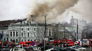 Пожар на Трубной