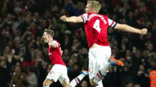 Mertesacker dan Ramsey