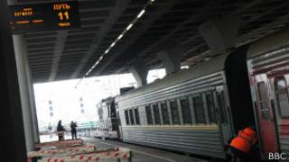 Спецвагон с активистами "Гринпис"
