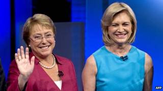 Bachelet y Matthei