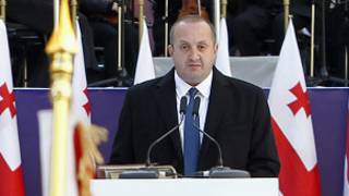 Георгий Маргвелашвили приносит присягу