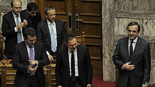 Antonis Samaras en el Congreso