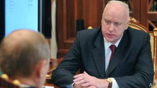 Александр Бастрыкин и Владимир Путин (13 декабря 2012 года)