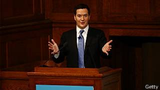 George Osborne, ministro de Finanzas del Reino Unido