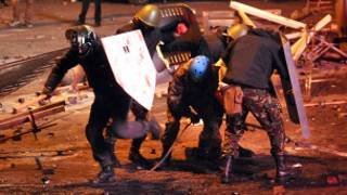 Protestas en Kiev