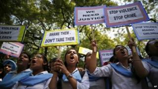 बलात्कार के ख़िलाफ़ प्रदर्शन (फ़ाइल फोटो)