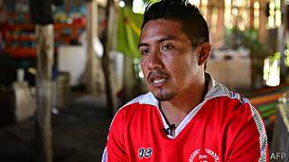 Román Córdova Ríos, hermano del náufrago mexicano Ezequiel que murió camino a Islas Marshall