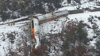 Accidente de tren en Francia